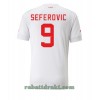 Sveits Haris Seferovic 9 Borte VM 2022 - Herre Fotballdrakt